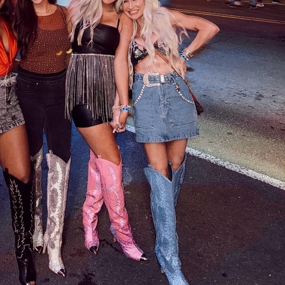 GIANNI BINI KATYANNA OVER THE KNEE BOOTS.NEW, NEVER WORN. SIZE 5.5 - Picture 14 of 15